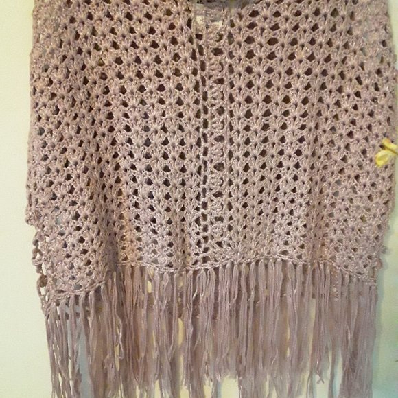 Lavender Crochet Sweater/Blouse - Picture 5 of 7